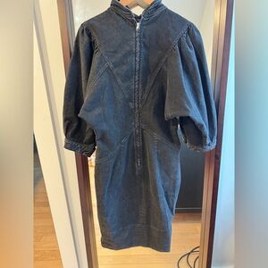 Isabel Marant Black denim dress, size 40